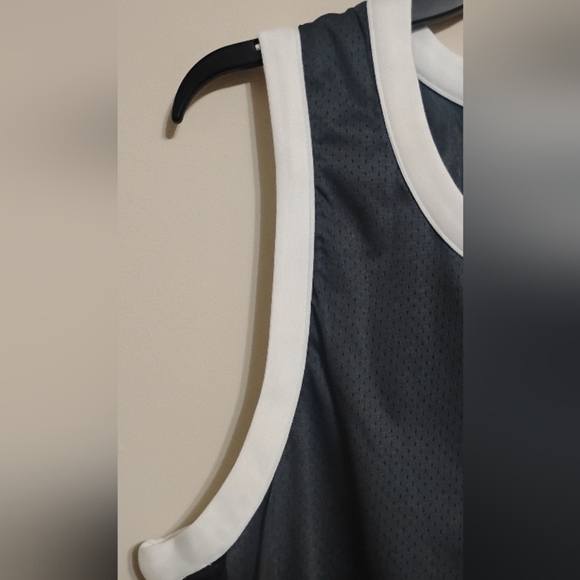 Half Court Basketball Jersey L Carbon/Black - Picture 10 of 15